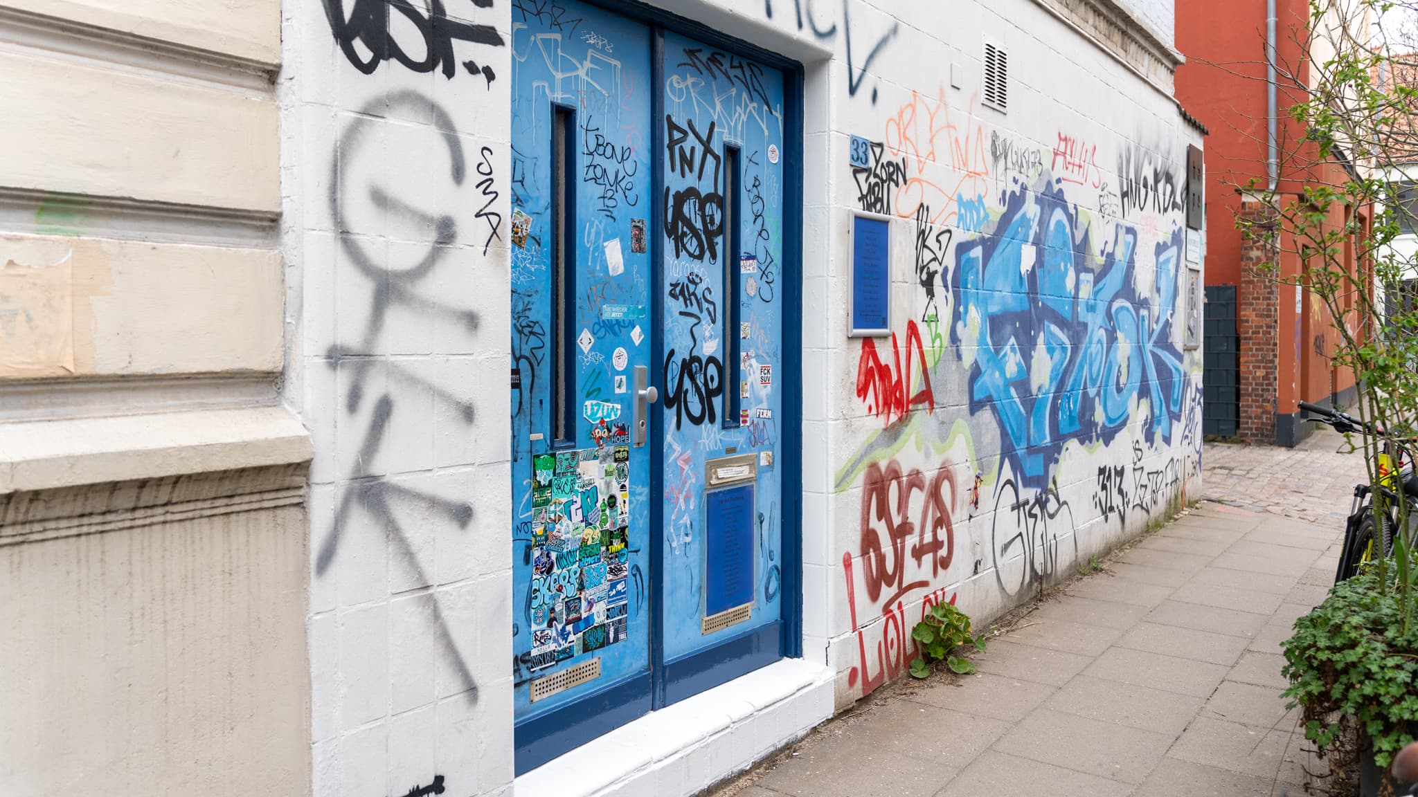 Eingangstür der Praxis Abbestrasse